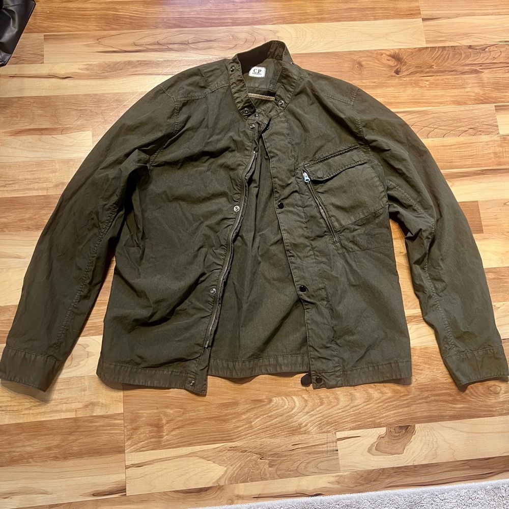 C P Company Jacket/Overshirt - Olive Green - Small
